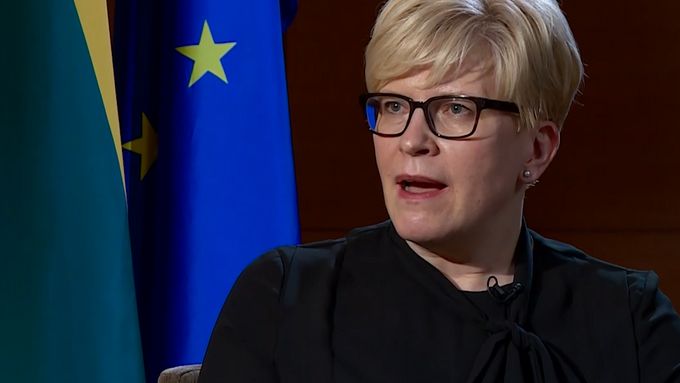 Litevská premiérka varovala před Ruskem ještě před invazí: Pozor, Rusové neblafují