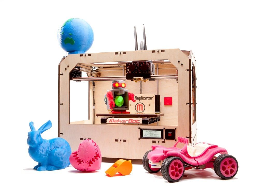 3D tiskárna MakerBot Replicator na CES 2011