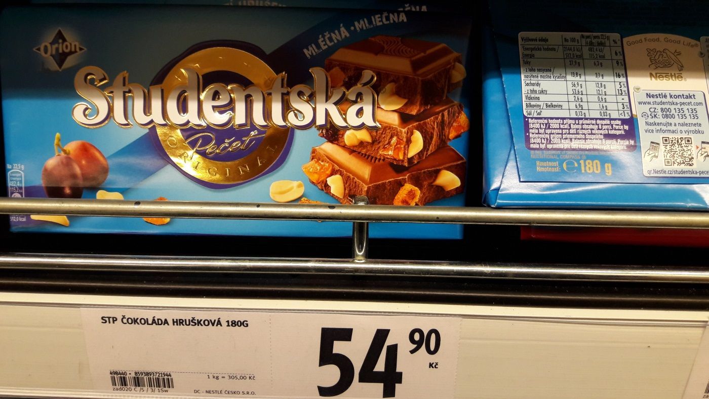 Zmenšená balení výrobků
