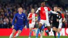 fotbal, odveta čtvrtfinále Evropské ligy, Chelsea - Slavia, Ross Barkley a Ibrahim Traore