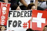 Fanoušci Rogera Federera