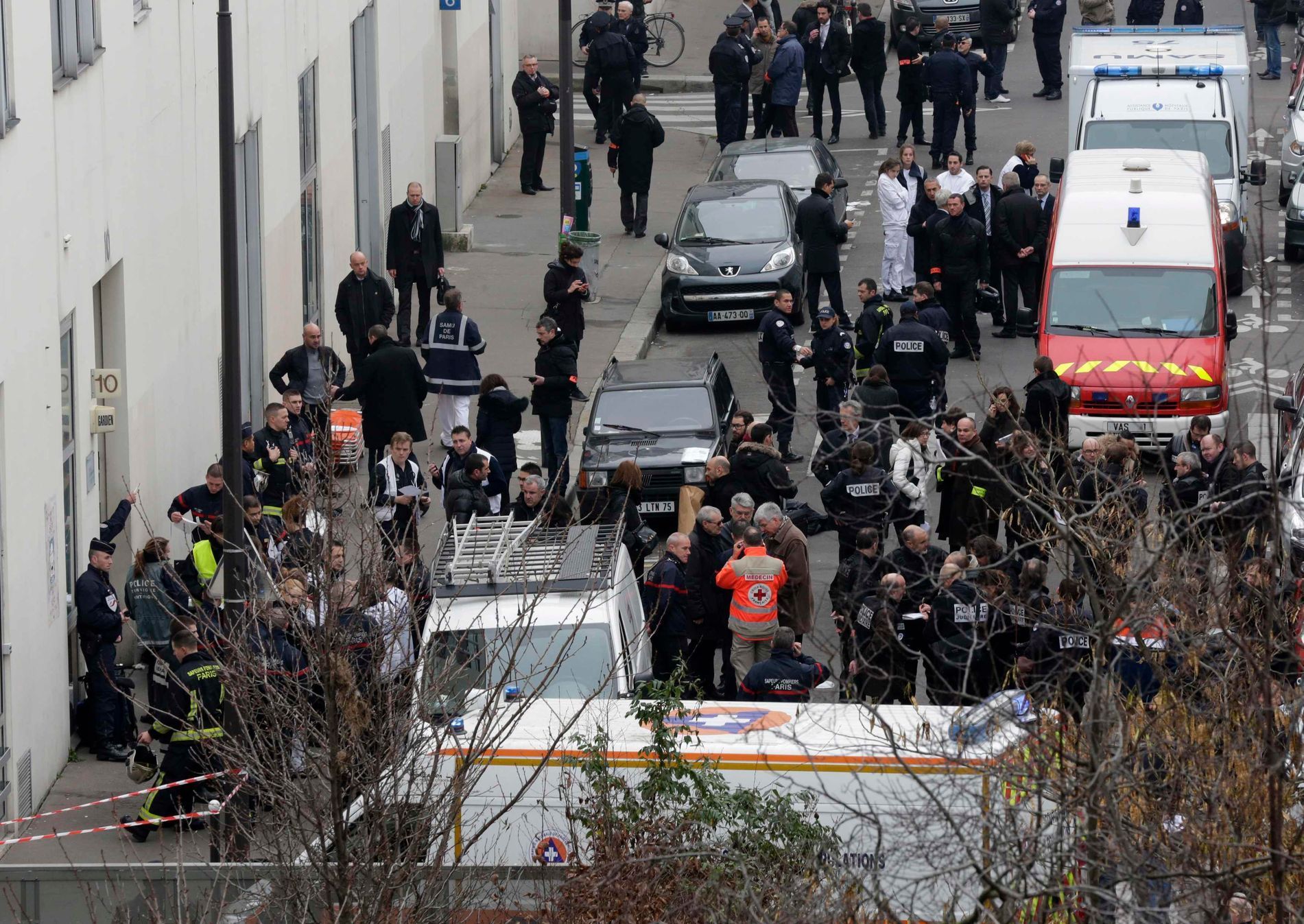 Masakr v redakci pařížského týdeníku Charlie Hebdo