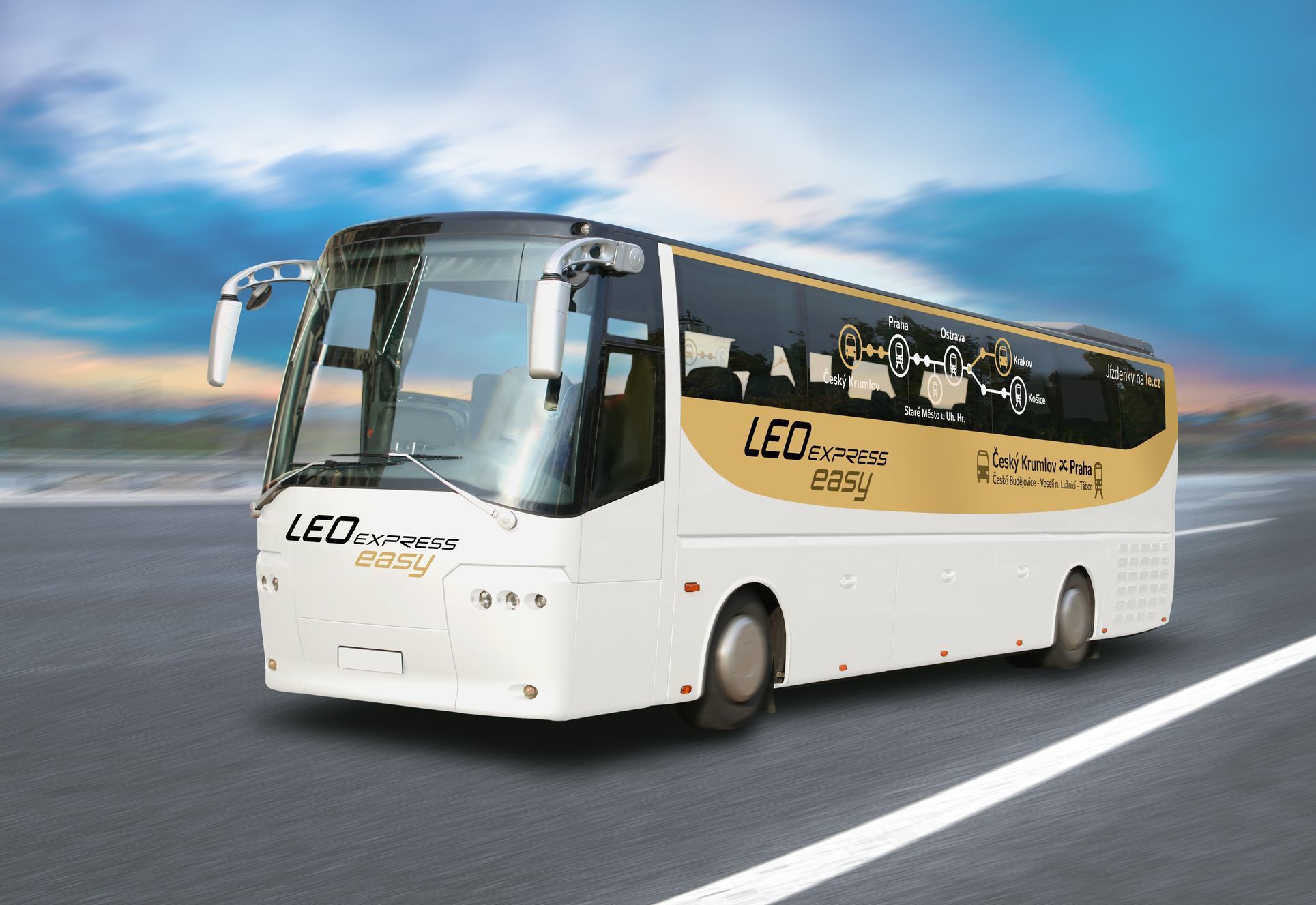 Leo Express, bus