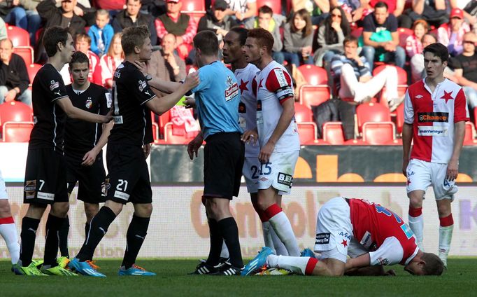 SK Slavia - Viktoria Plzeň: Neves, Necid, Proske, Procházka