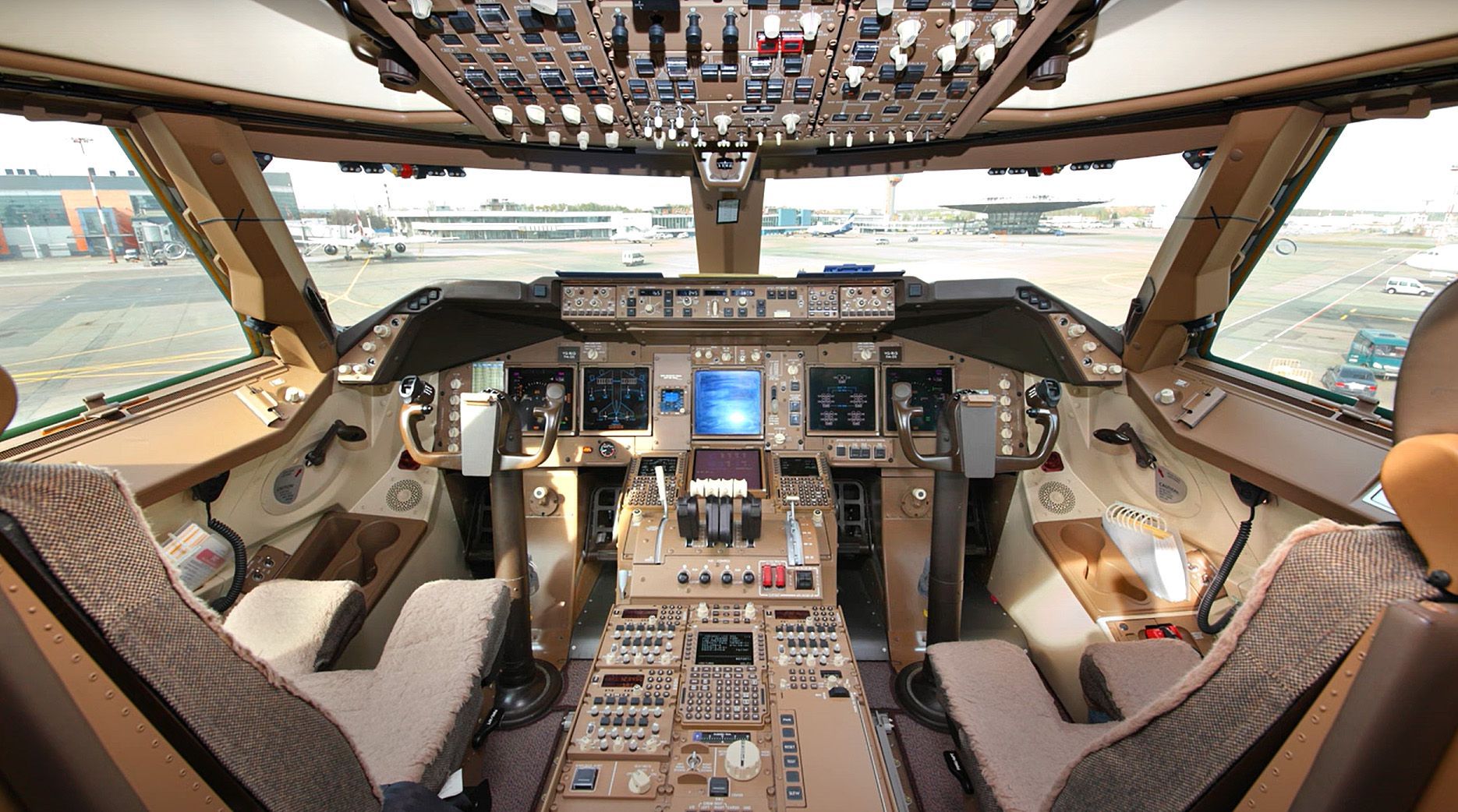 Boeing 747-8i pro Trumpa z Kataru