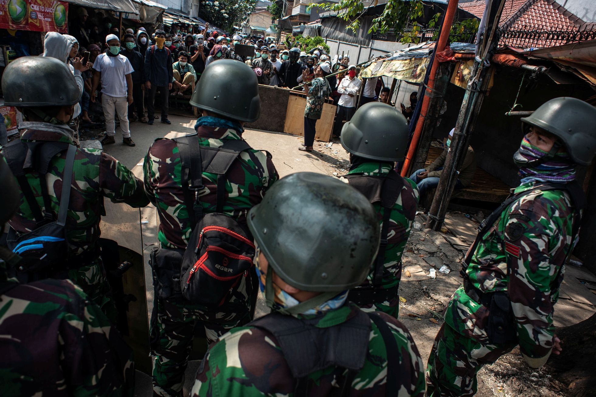 Nepokoje v Jakartě