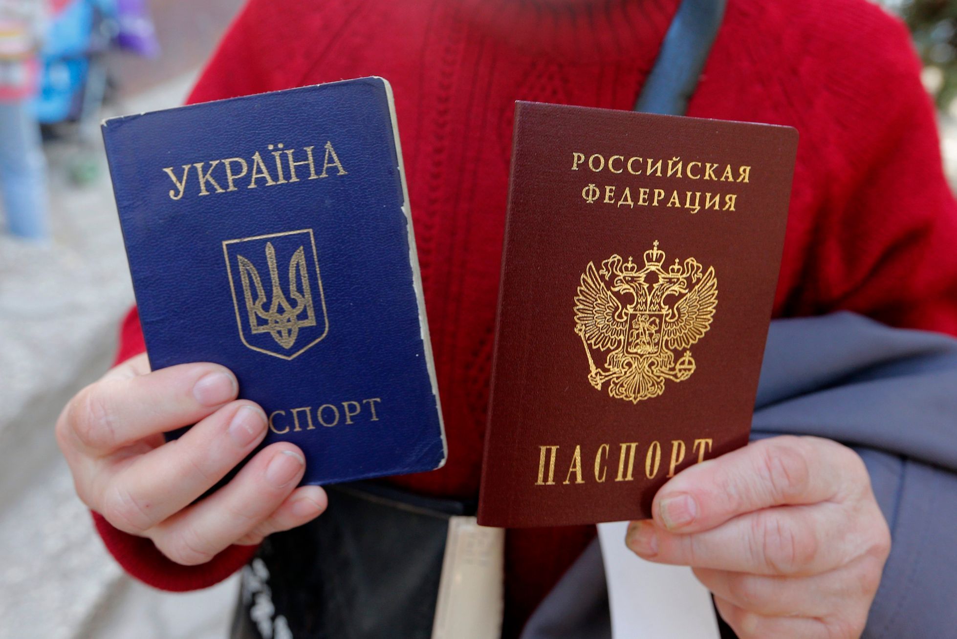 Rusko Ukrajina pasy