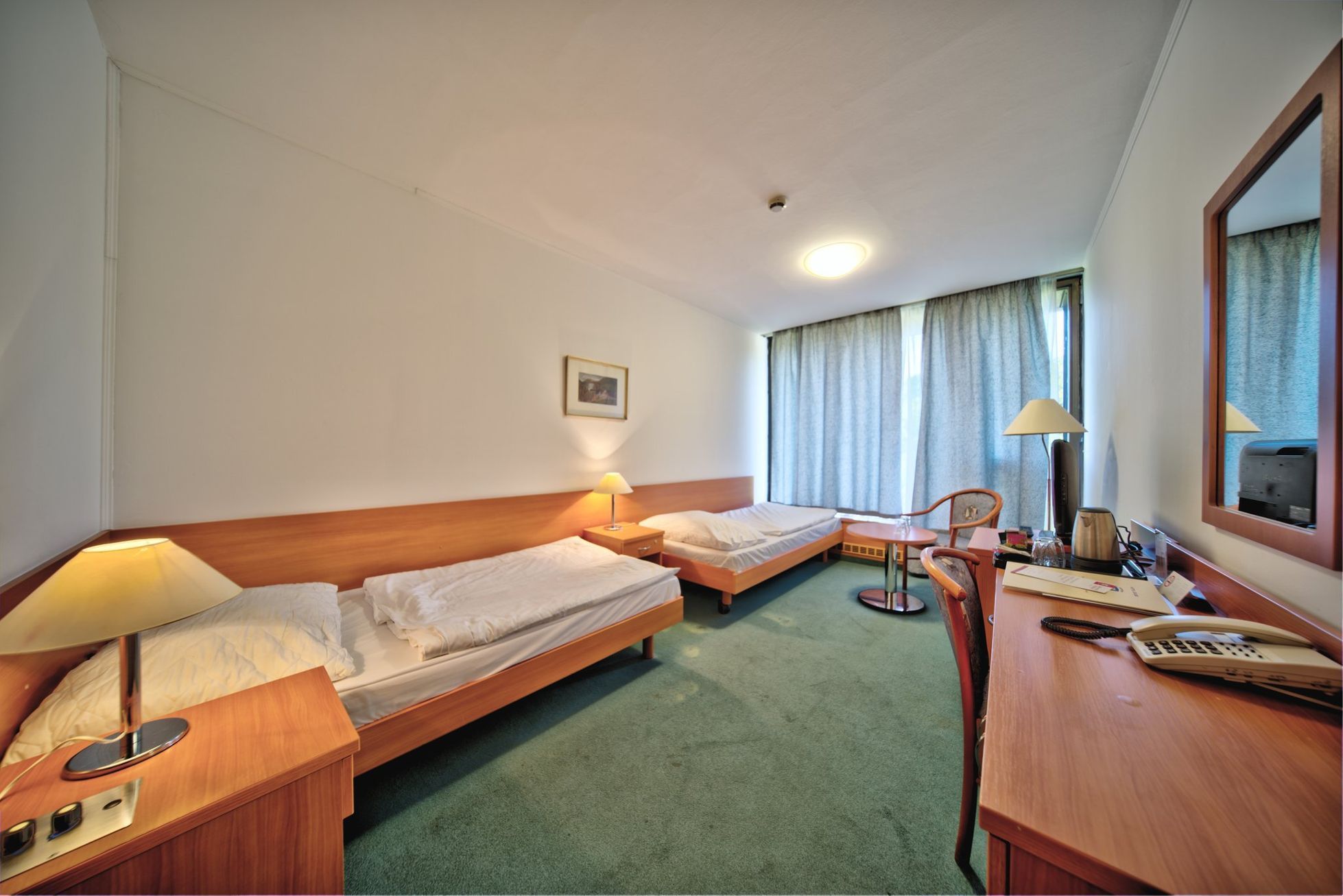 Vizualizace nových pokojů Hotelu Thermal, Karlovy Vary, únor 2020