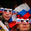 Soči 2014, saně: fanoušci Ruska