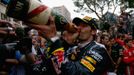 Formule 1, VC Monaka: Mark Webber a šampaňské