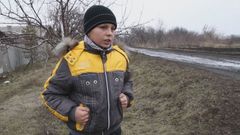 Eduard Gorlobin, žák páté třídy v ukrajinském Zajcevu