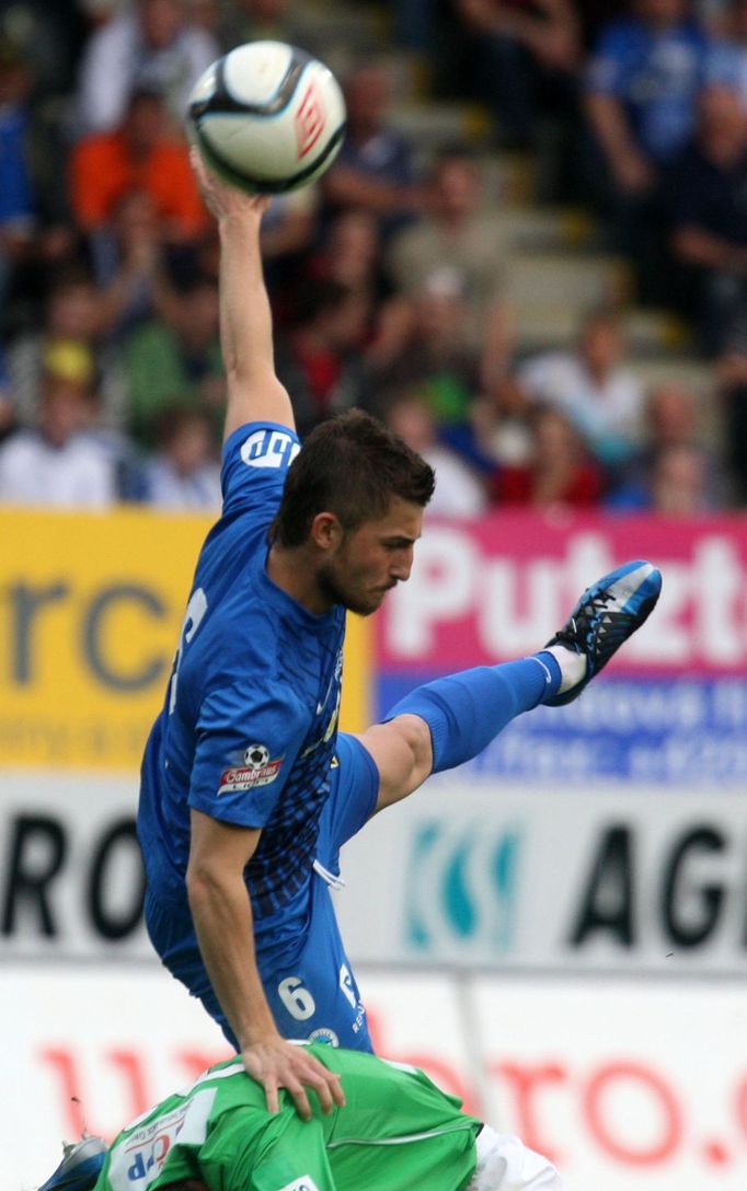 Lukáš Vácha v utkání Jablonec - Liberec