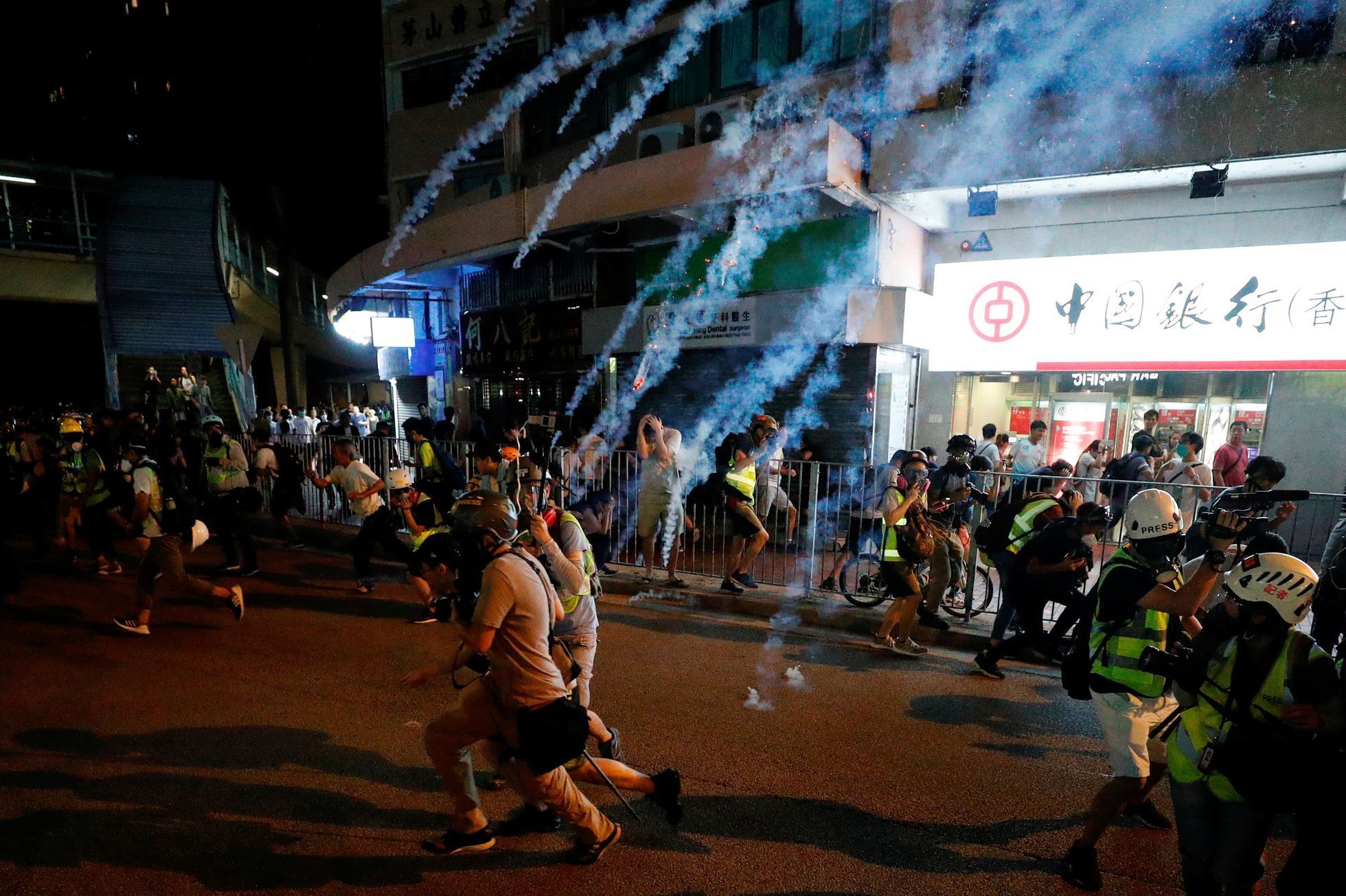 Demonstrace v Hongkongu, 21. a 22. 9. 2019