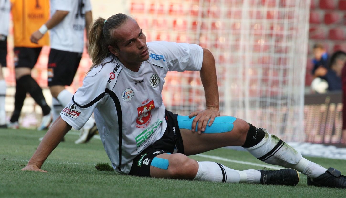 Fotbalista Tomáš Strnad v utkání 6. kola Gambrinus ligy 2012/13 mezi Spartou Praha a Hradcem Králové.