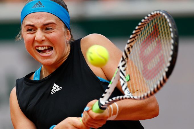 Jelena Ostapenková na French Open 2019