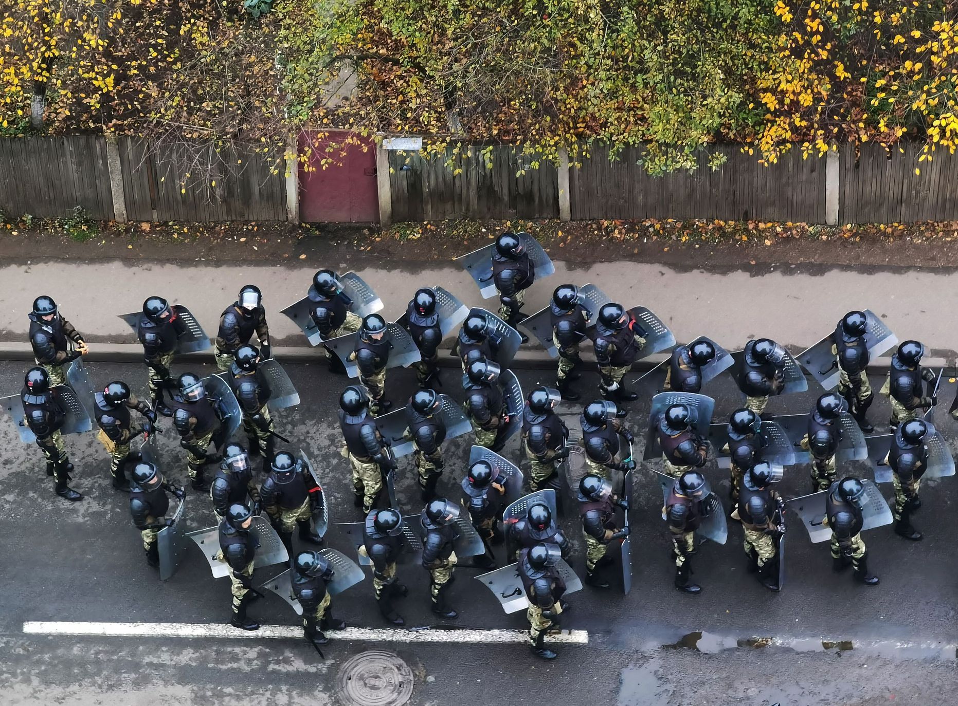 Běloruská policie