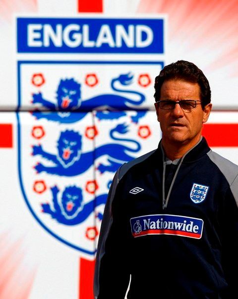 Anglická fotbalová reprezentace příprava-trenér Fabio Capello