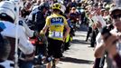 Tour de France 2016, 12. etapa: běžící Chris Froome