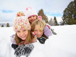 Děti na sněhu