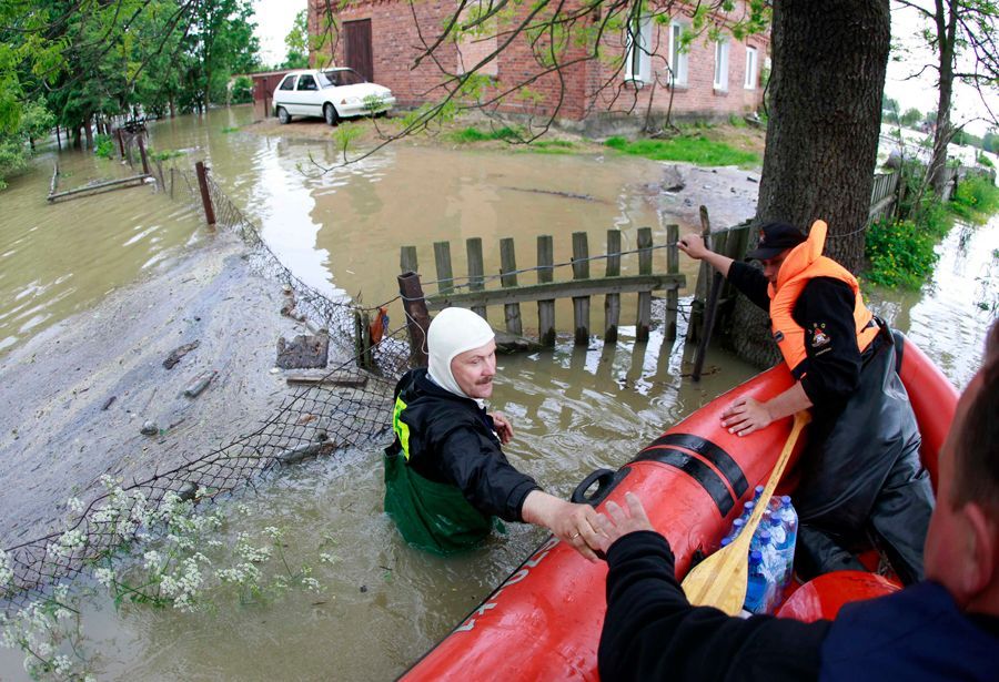 Povodně v Polsku