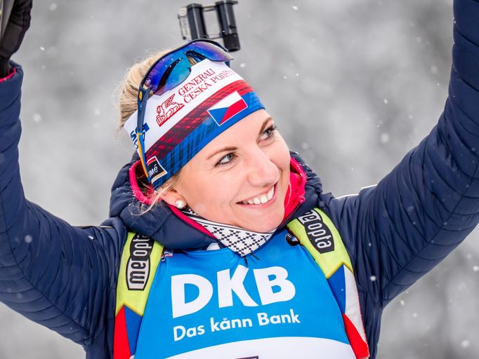 SP v biatlonu, Hochfilzen 2019: Lucie Charvátová ve sprintu