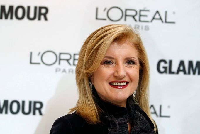 Spoluzakladatelka slavného zpravodajského webu The Huffington Post: Ariana Huffington.