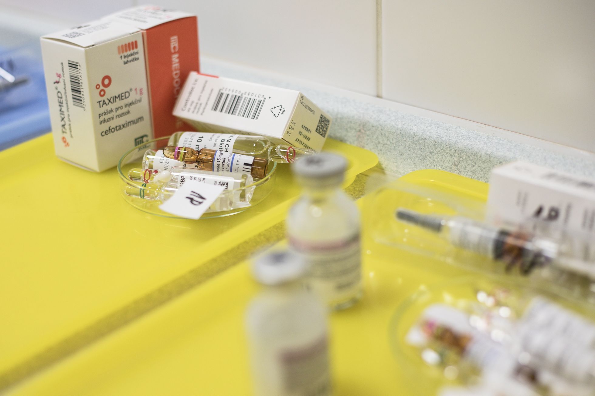Koronavirus - ARO Nemocnice Tábor, léky, zdravotnictví