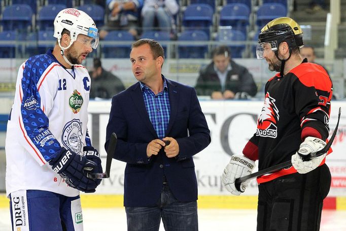 Kometa Brno - Znojmo, O pohár hejtmana Jihomoravského kraje. Leoš Čermák a Peter Pucher