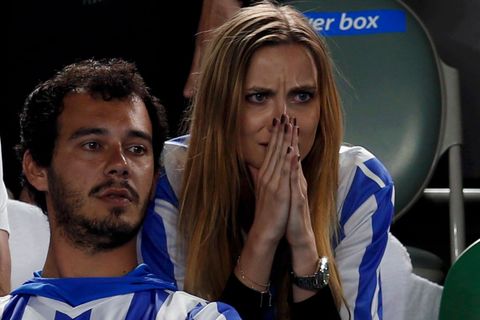 Ester Sátorová v semifinále Australian Open 2014