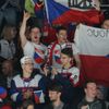 Čeští fanoušci na zápase Česko - Itálie na MS 2019