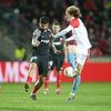 Alex Král v odvetě osmifinále Evropské ligy Slavia Praha - FC Sevilla