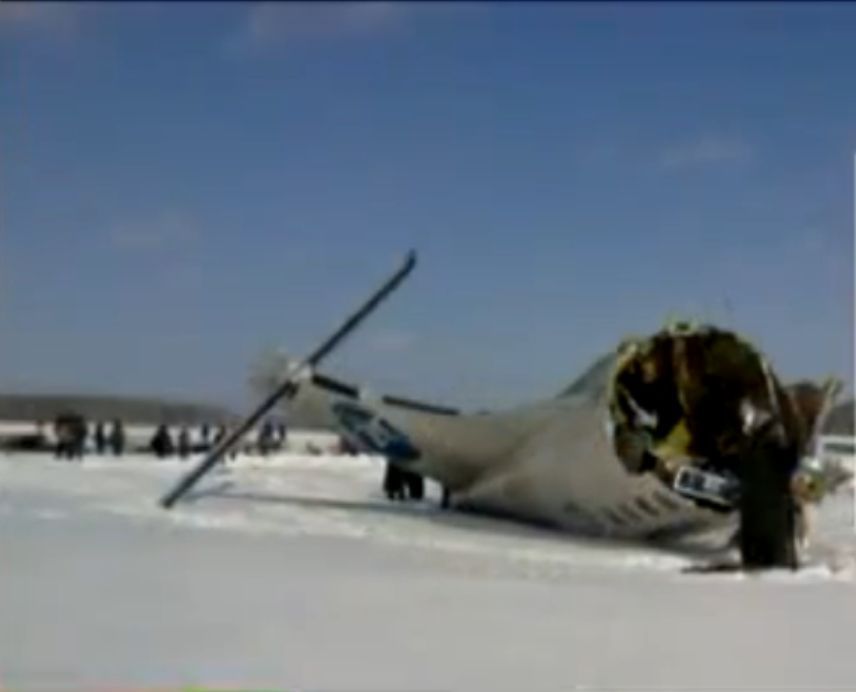 Na Sibiři se zřítilo letadlo