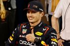 Max Verstappen z Red Bullu slaví triumf v kvalifikaci na VC Bahrajnu F1 2023