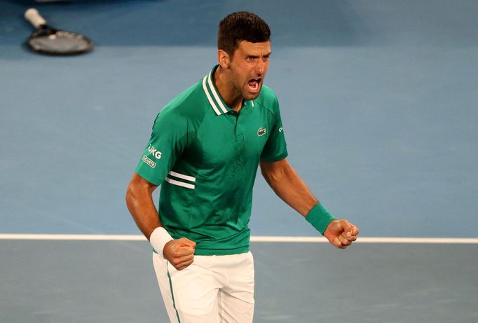 Australian Open 2021, 5. den (Novak Djokovič)