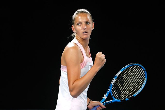 Karolína Plíšková v semifinále Australian Open 2019