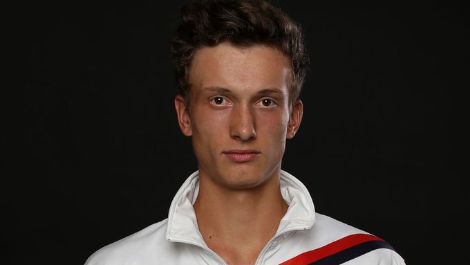 Sedmnáctiletý Jiří Lehečka, čtvrtfinalista dvouhry na juniorském Australian Open.