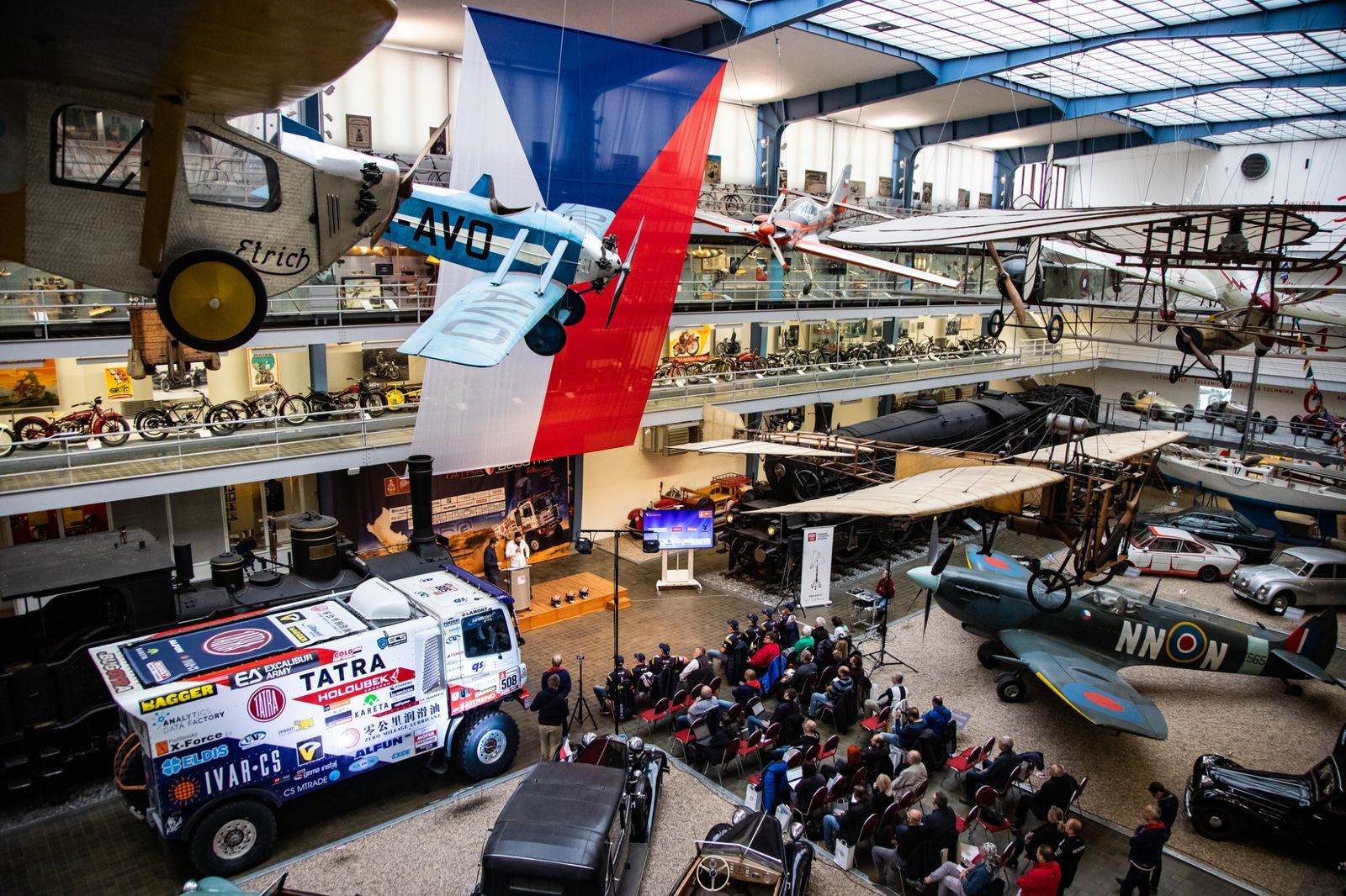 Buggyra před Rallye Dakar 2019: Národní technické muzeum