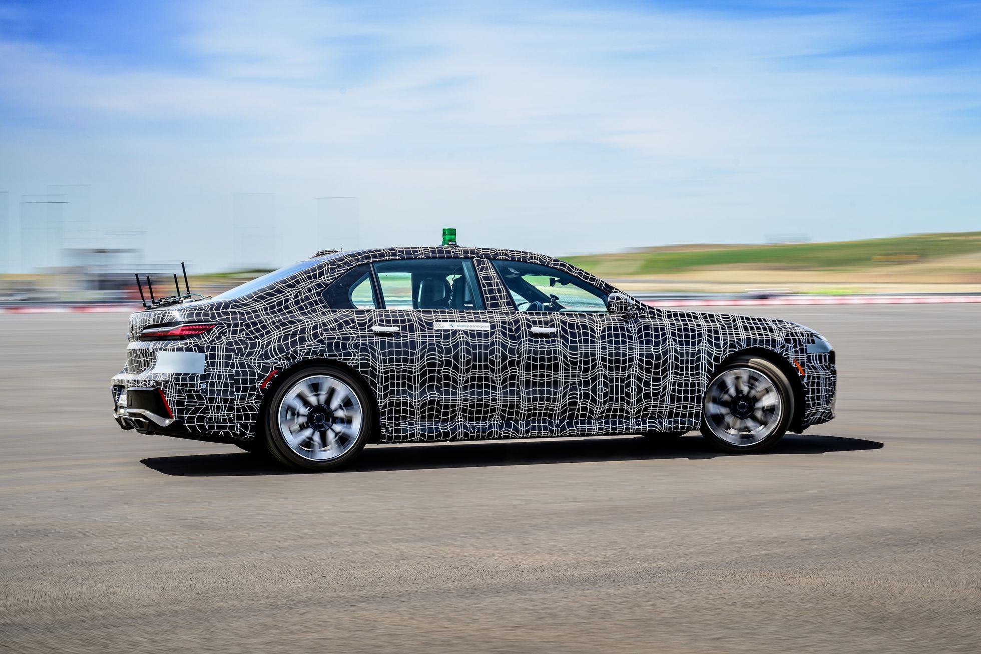 BMW testovací polygon Sokolov