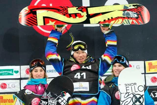 Snowboardista Daisuke Murakami