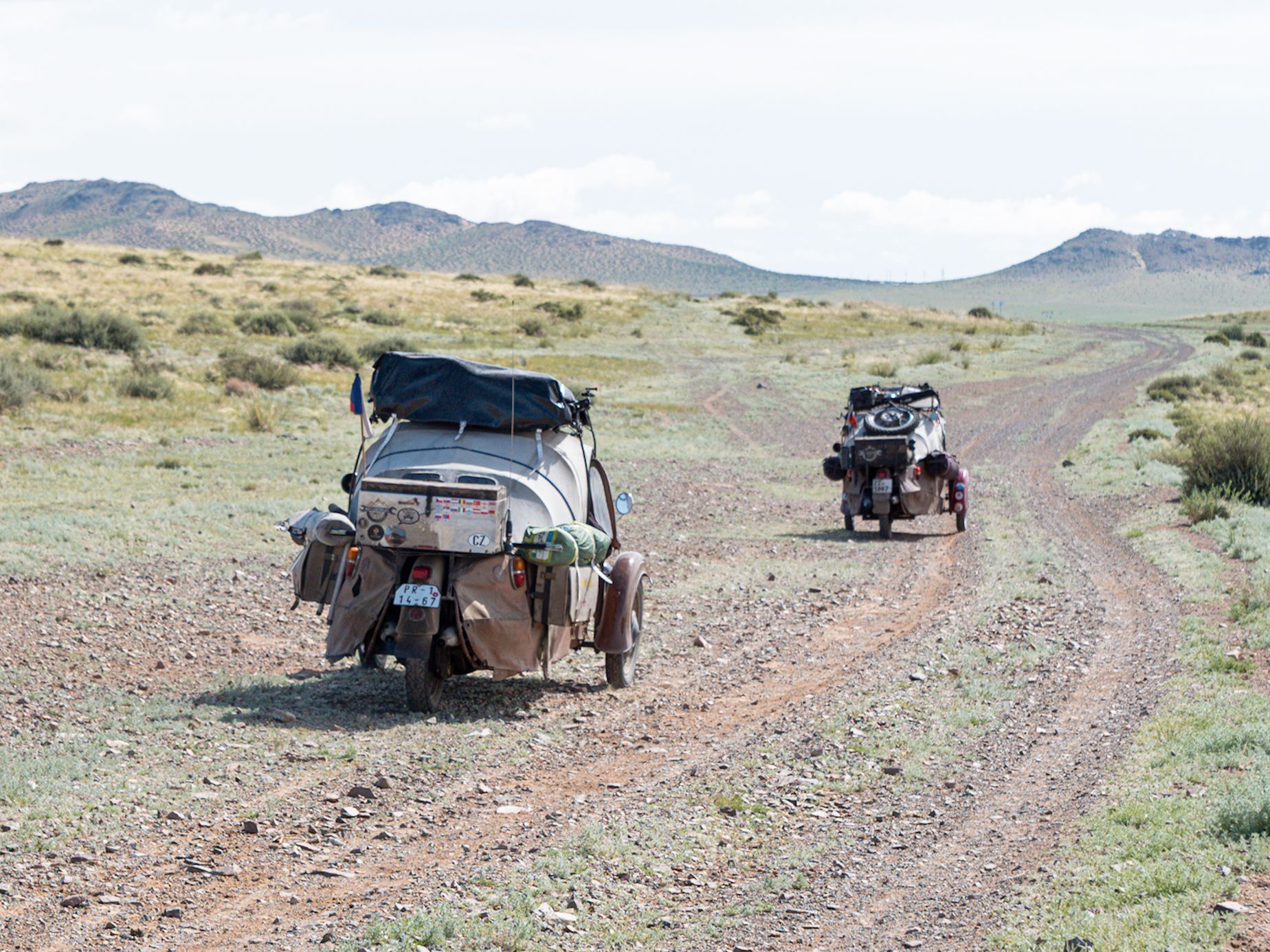 Nesmrtelní dědci Japonsko výprava velorex