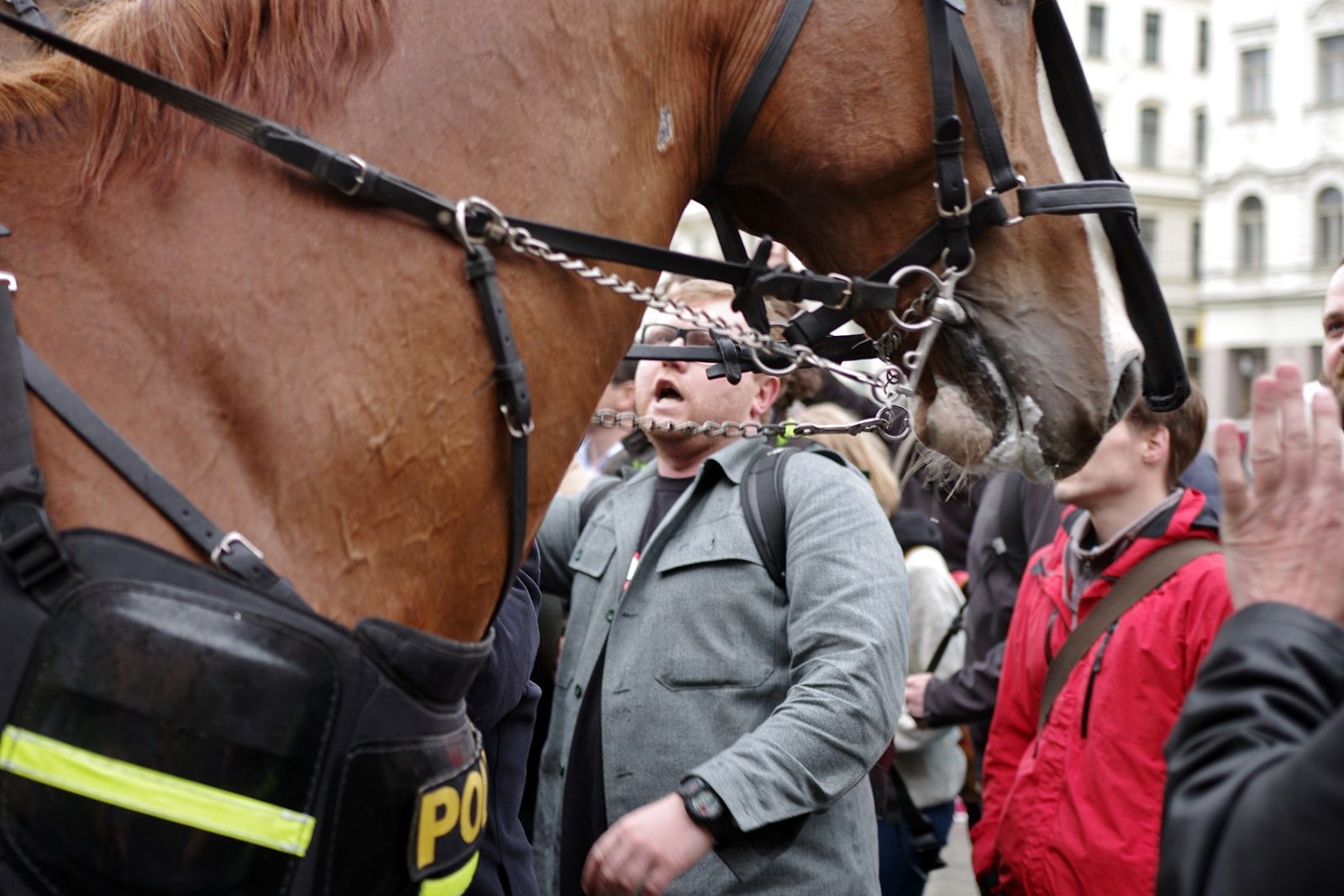 Brno blokovalo pochod neonacistů - finální foto