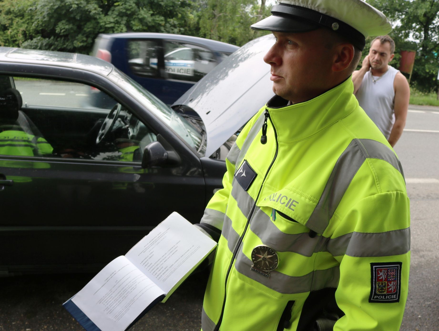 Kontrola technické stavu dopravní policie - manuál závad