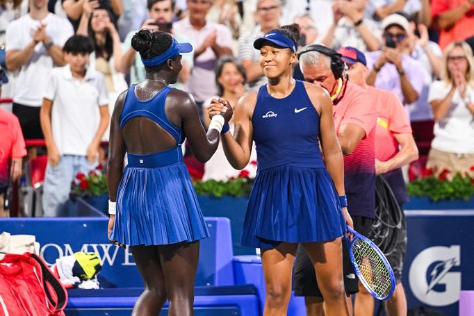 Victoria Mboková - Naomi Ósakaová (finále Montreal 2025)