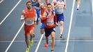 Pavel Maslák v semifinále běhu na 400 m na HME v 2021