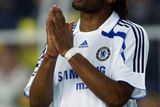 Útočník Chelsea Didier Drogba lituje nevyužité šance proti Fenerbahce Istanbul