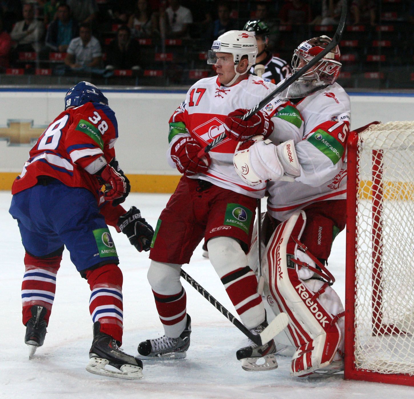 Pražský Lev poprvé prohrál, jeho skalp má Spartak Moskva