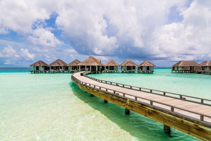 Veligandu Island Beach, Maledivy - Ilustrační foto.