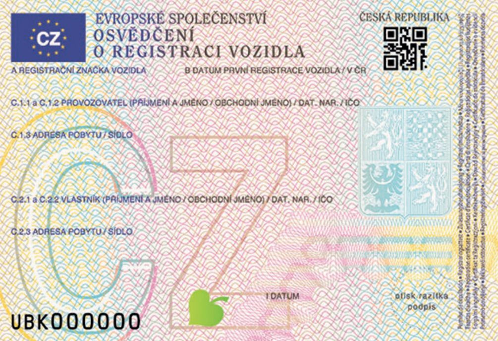 nová podoba ORV malý technický průkaz
