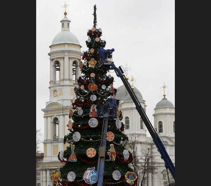 Vánoční strom - St. Petersburg