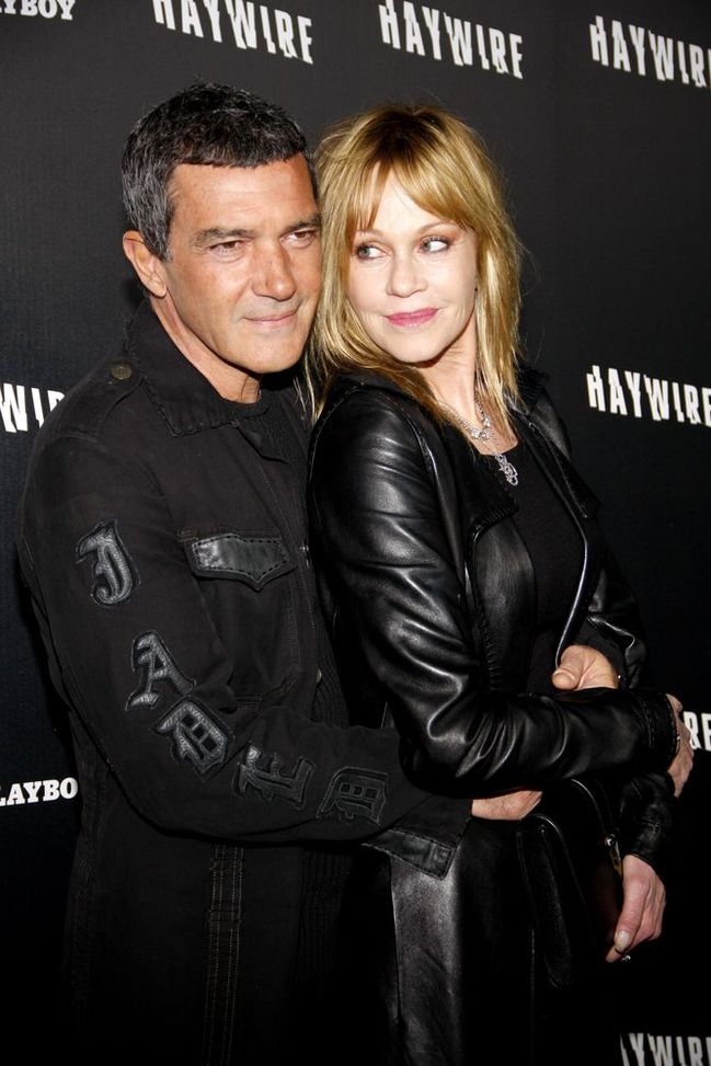 Melanie Griffithová a Antonio Banderas